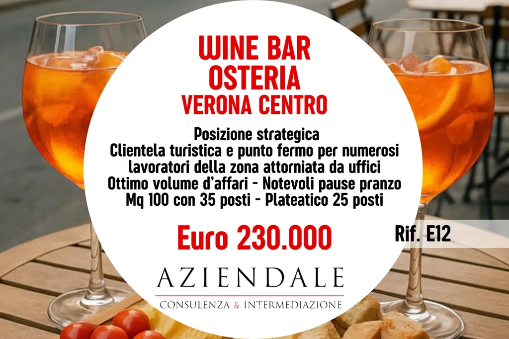 Wine Bar Osteria con cucina in centro a Verona