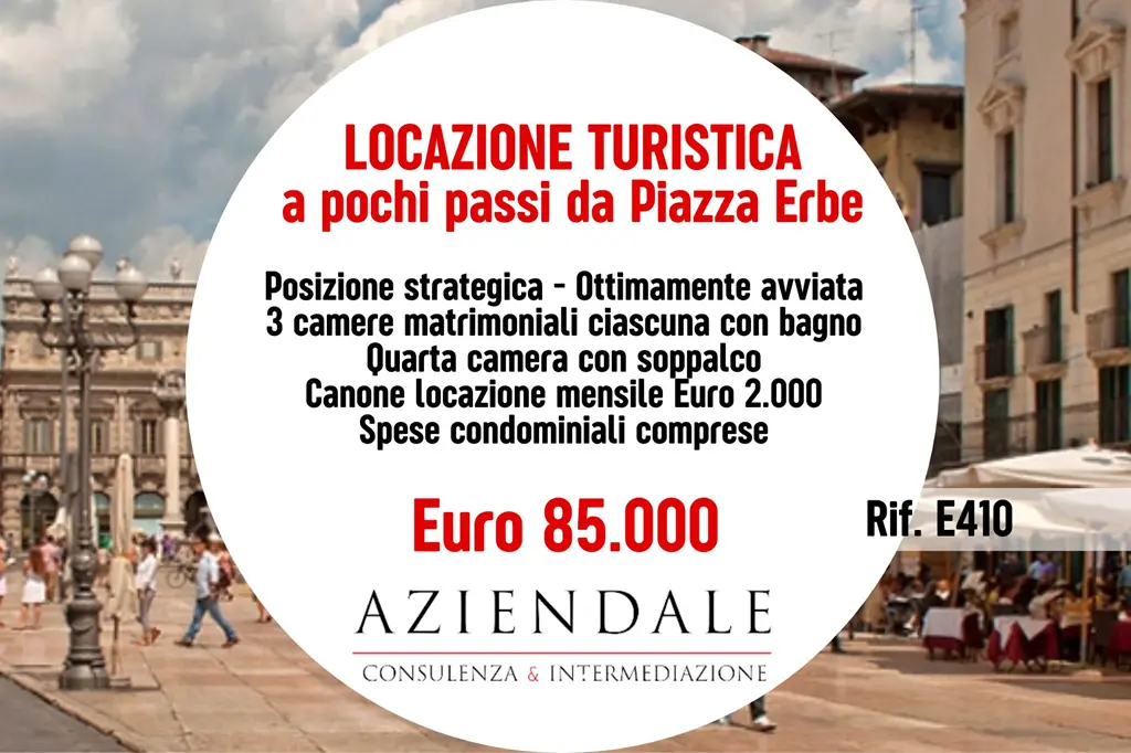 Locazione turistica a pochi passi da Piazza Erbe