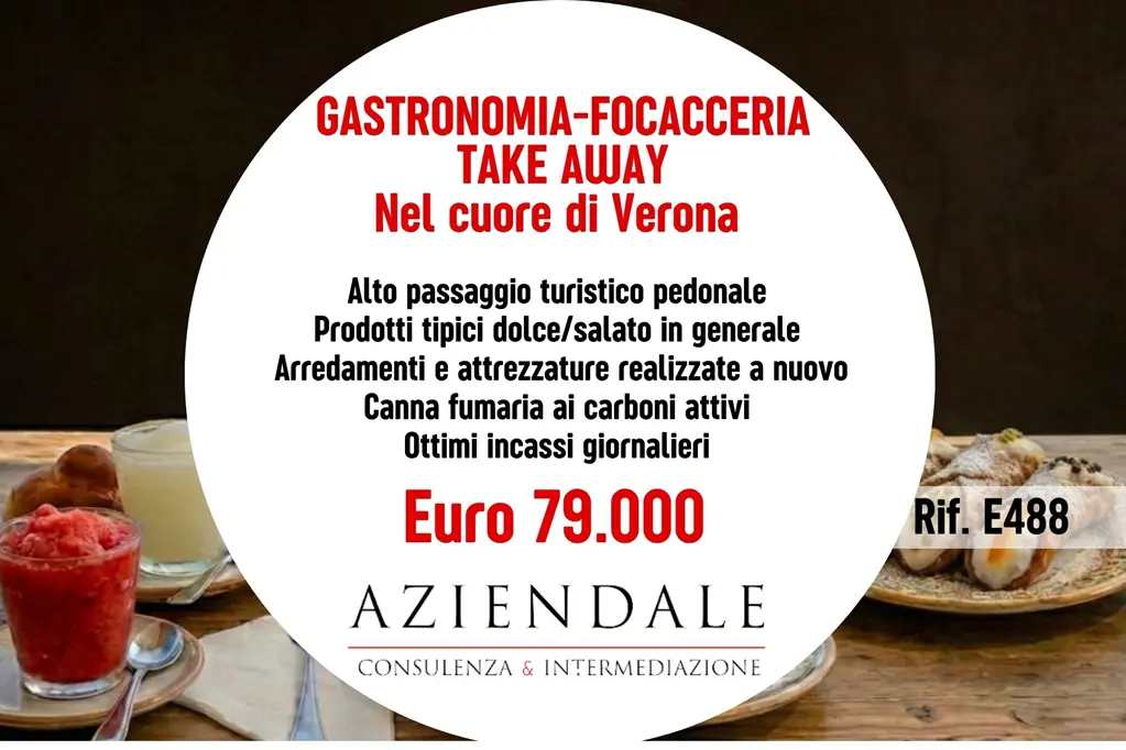 Gastronomia, focacceria, pizza al taglio nel cuore di Verona