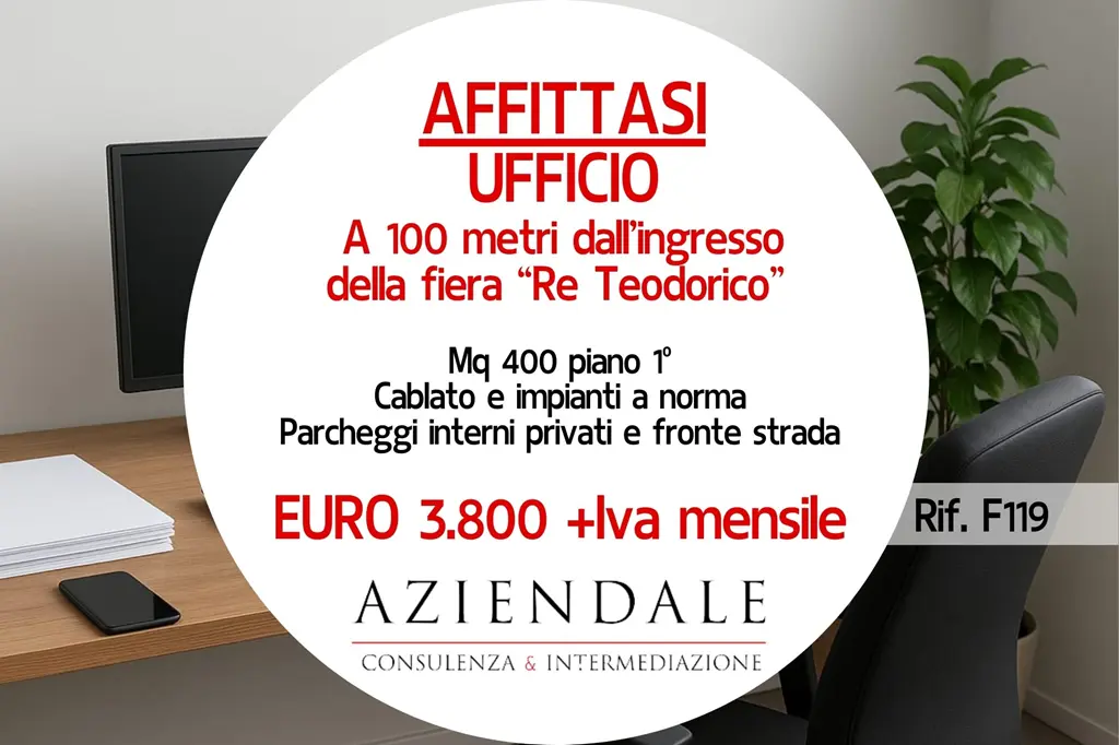 Uffici mq 400 con parcheggi – Zona Fiera di Verona