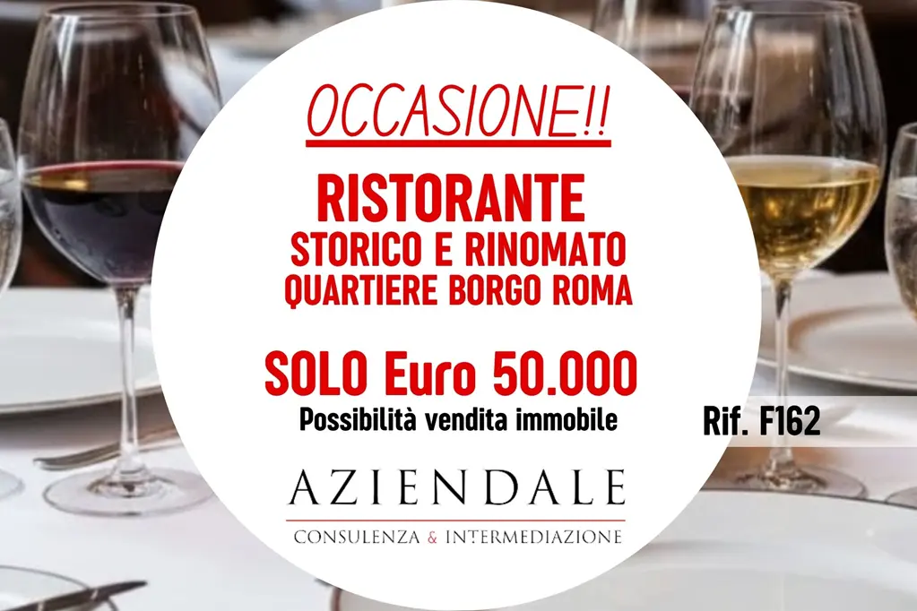 Ristorante storico e noto in Borgo Roma