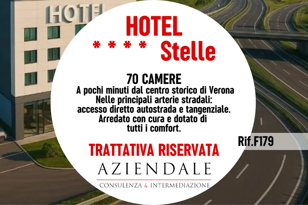 Hotel 4 stelle posizione con accesso diretto all’autostrada