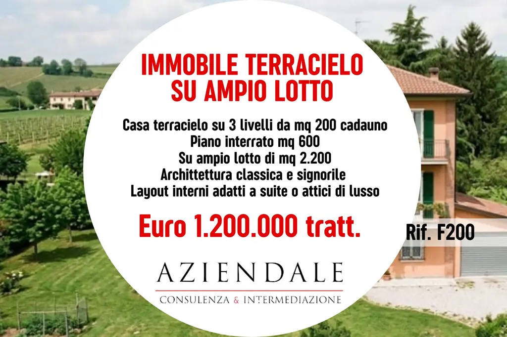 Immobile terracielo con terreno zona Castelnuovo del Garda