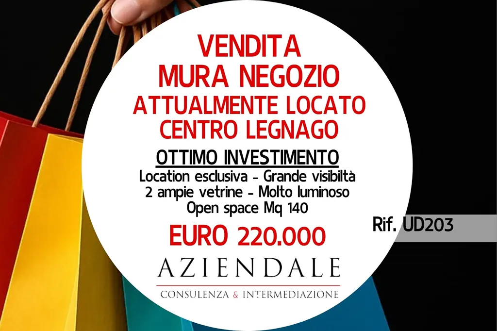 Mura negozio attualmente locato! Ottimo investimento