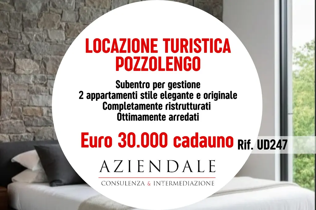 Subentro gestione di 2 locazioni turistiche Lago di Garda