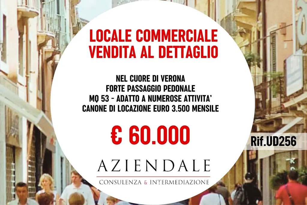 Locale commerciale vendita al dettaglio altissimo passaggio pedonale/turistico